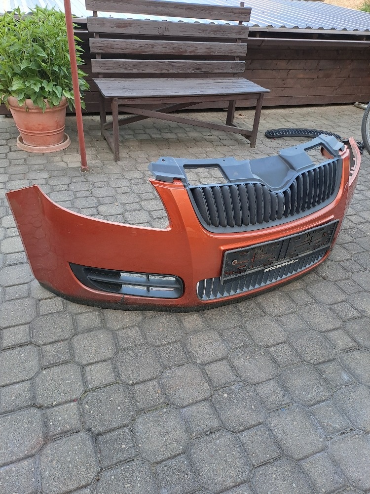 Nárazník Škoda Fabia II - barva 9771 - 5