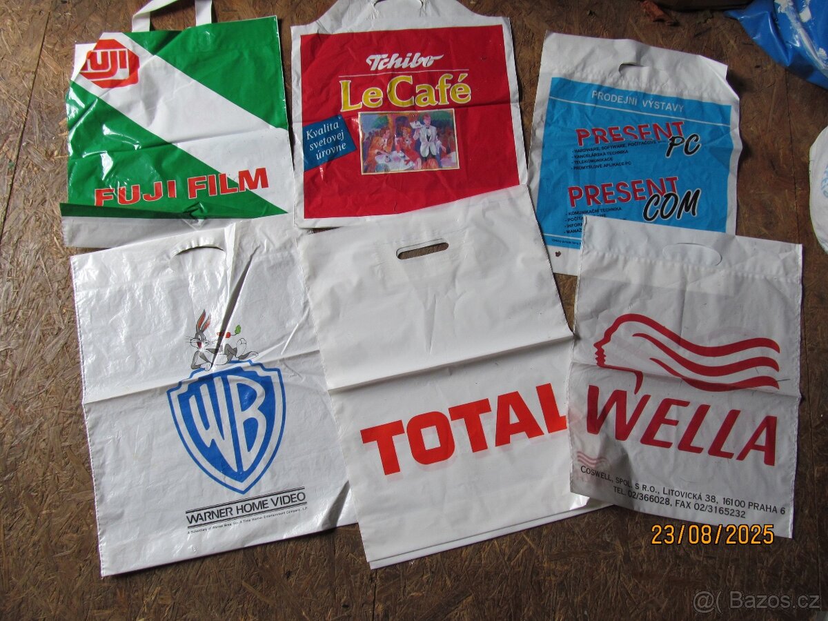 plastové tašky pro sběratele - 5