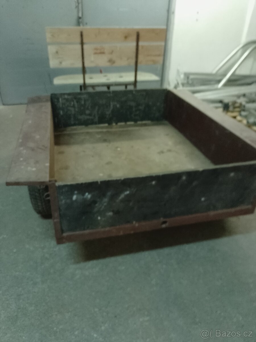 Masivní vozík,vozíček,vlečka za malotraktor,traktor - 5