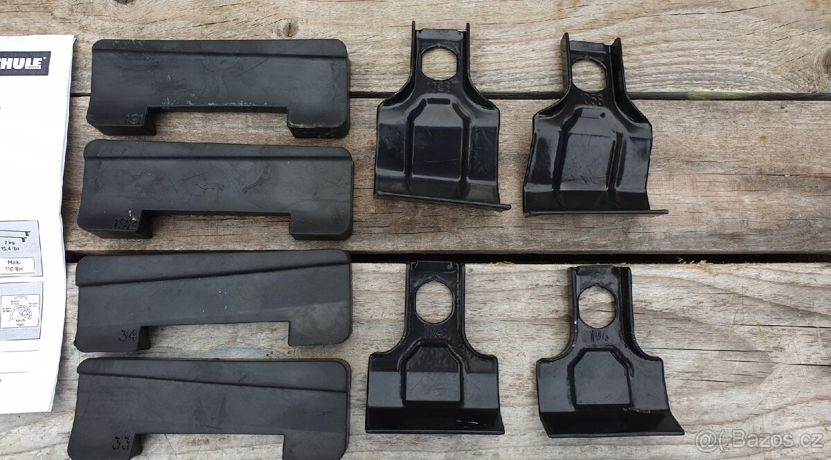 Kit Thule 1569, 1107, 1105 Chevrolet Cruze, Daewoo Lacetti
- 5