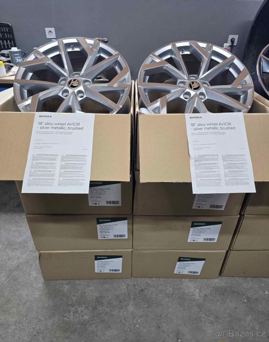 🛞Alu kola Avior 18" ŠKODA Octavia IV🛞 - 5