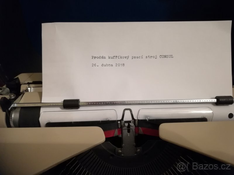 Psací stroje CONSUL - 5