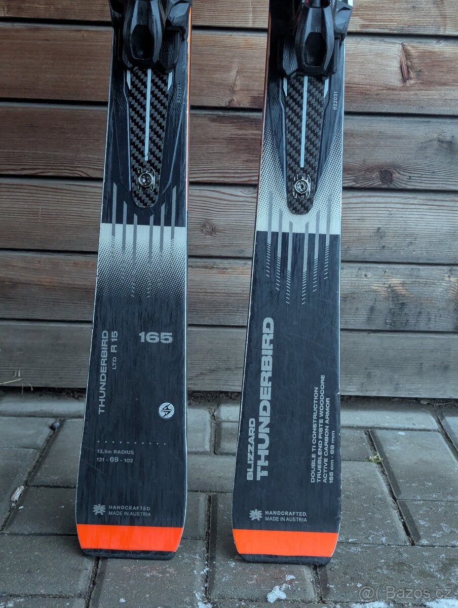 lyže BLIZZARD Thunderbird R15 LTD, 165cm - 5