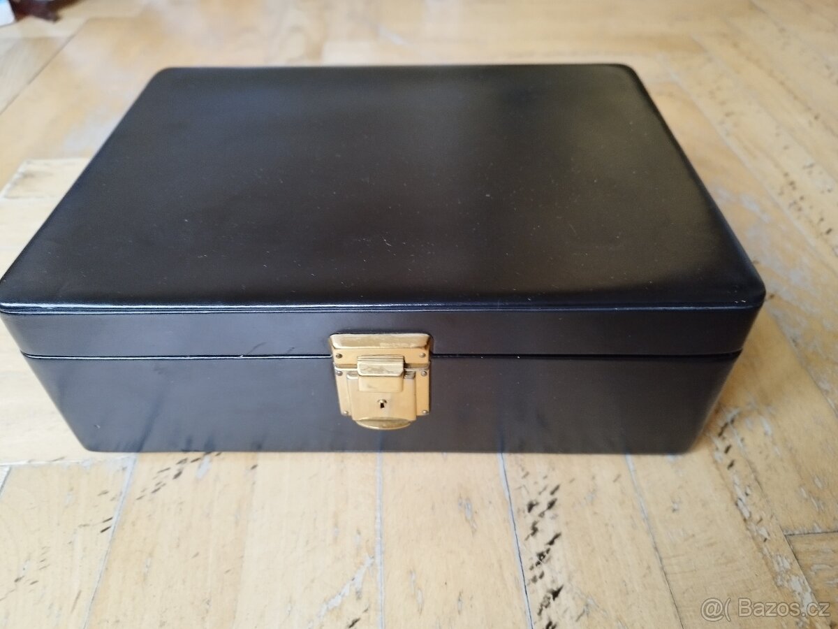 Krásná velká šperkovnice, 2 patrová - 5