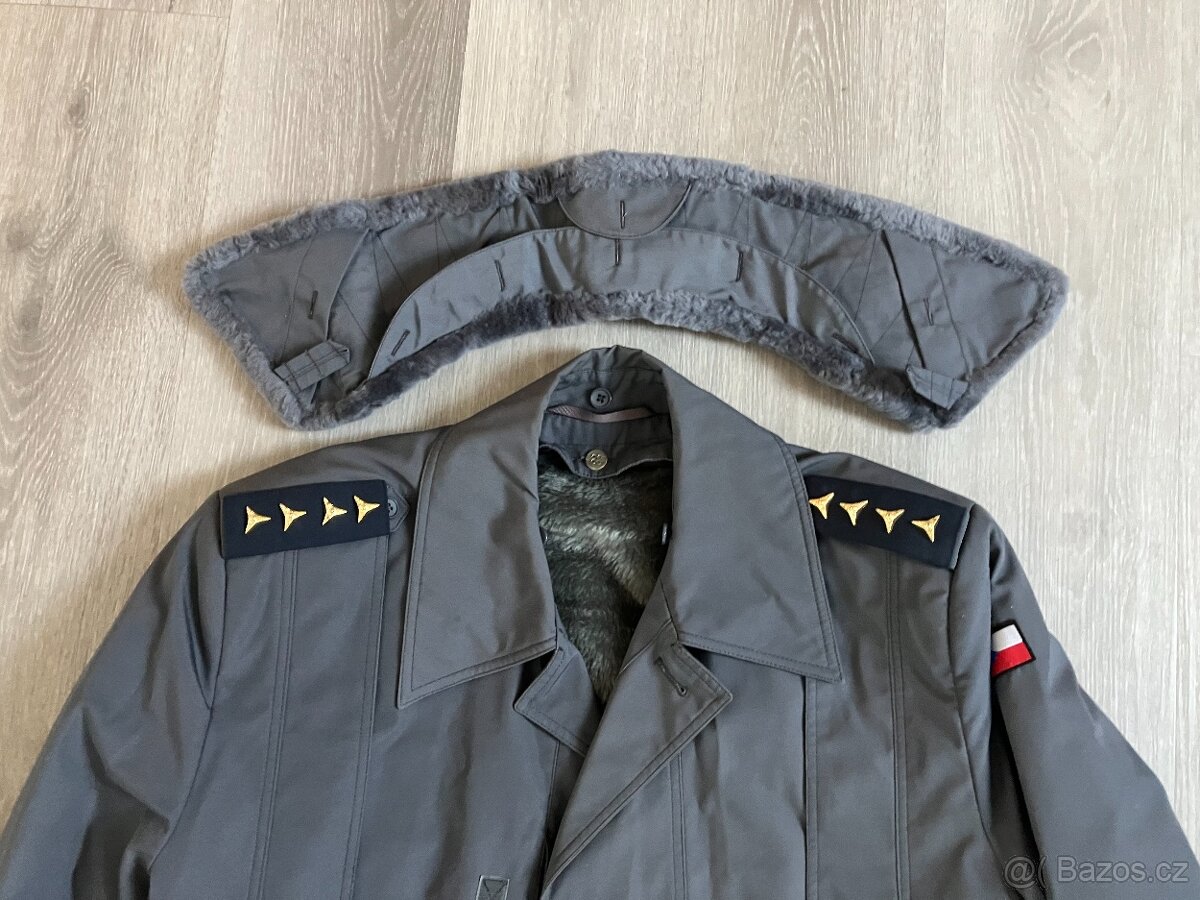 Vojenský kabát modrý. - 5