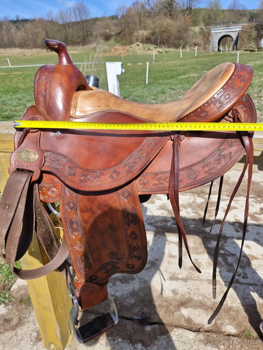 Westernové sedlo - 5