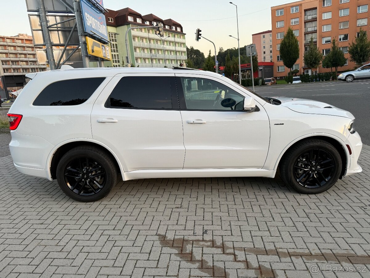 Dodge Durango R/T 5.7 V8 HEMI—2021–4x4—69.000km—červená kůže