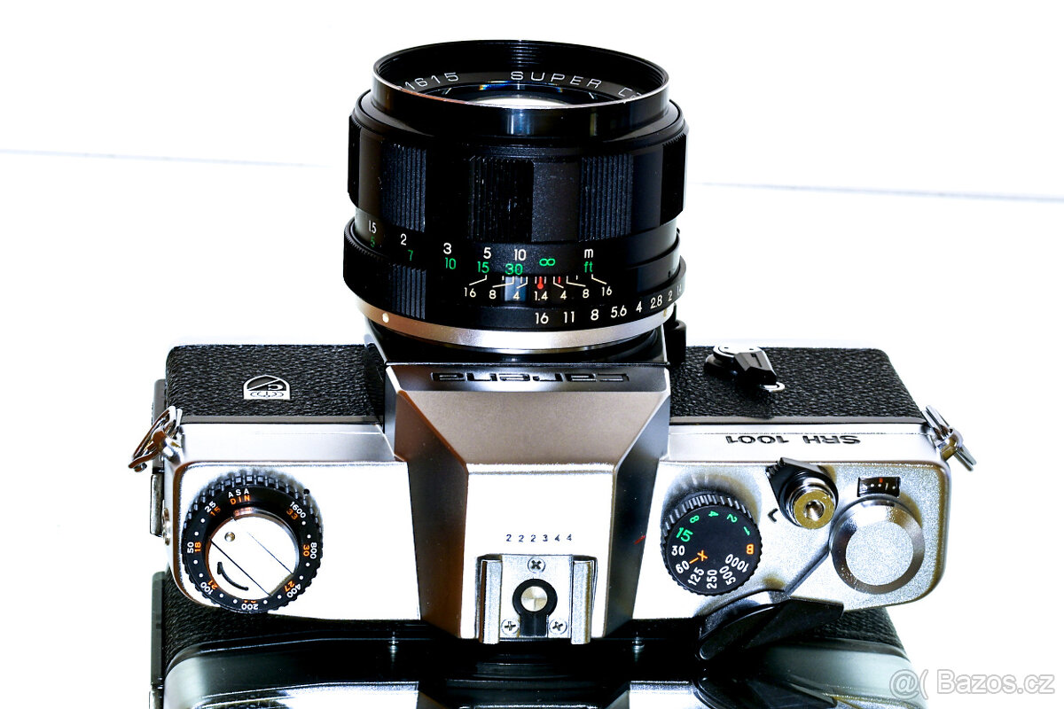 Carena SRH 1001 + 1,4/55 M42 (Tomioka) TOP STAV po servisu - 5