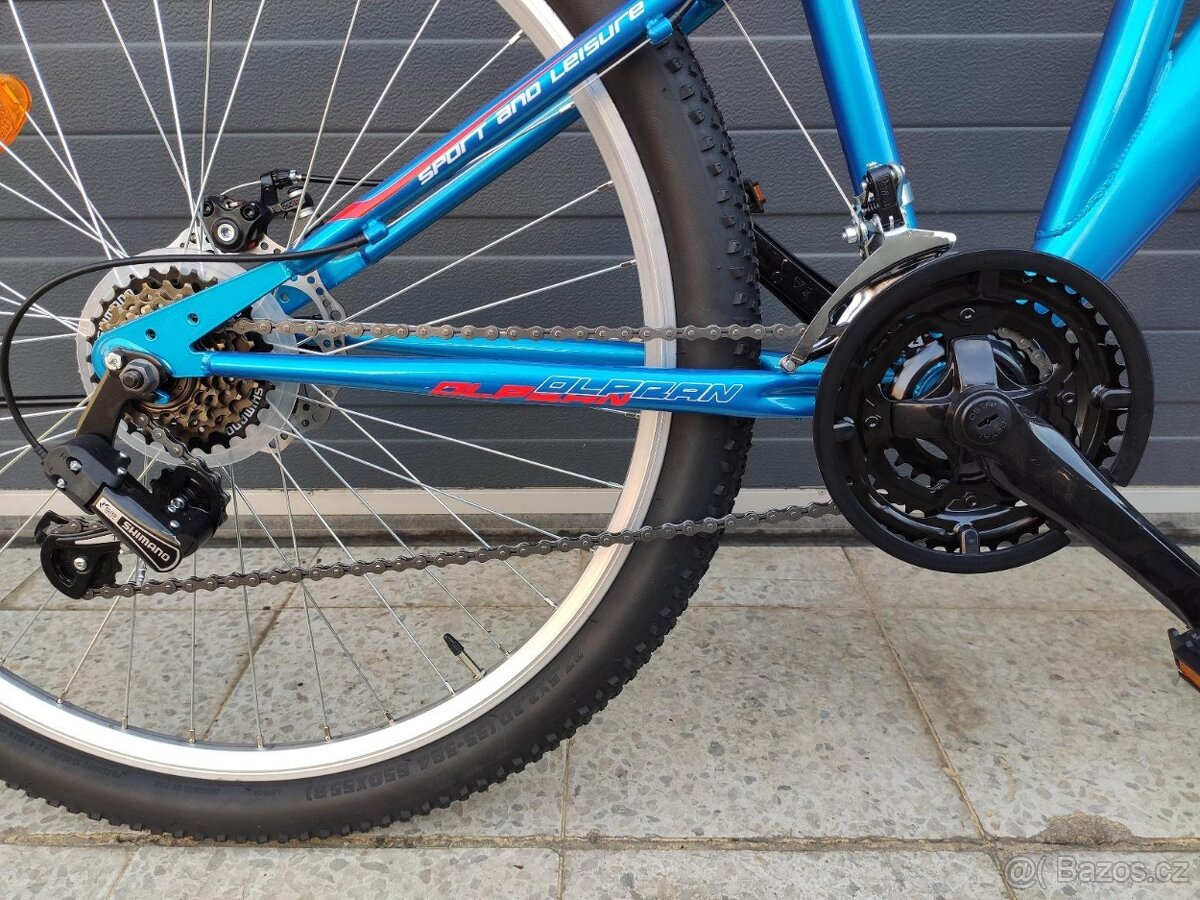 Nové celoodpružené kolo Olpran BLADE Full Disc 27,5" 19" r - 5