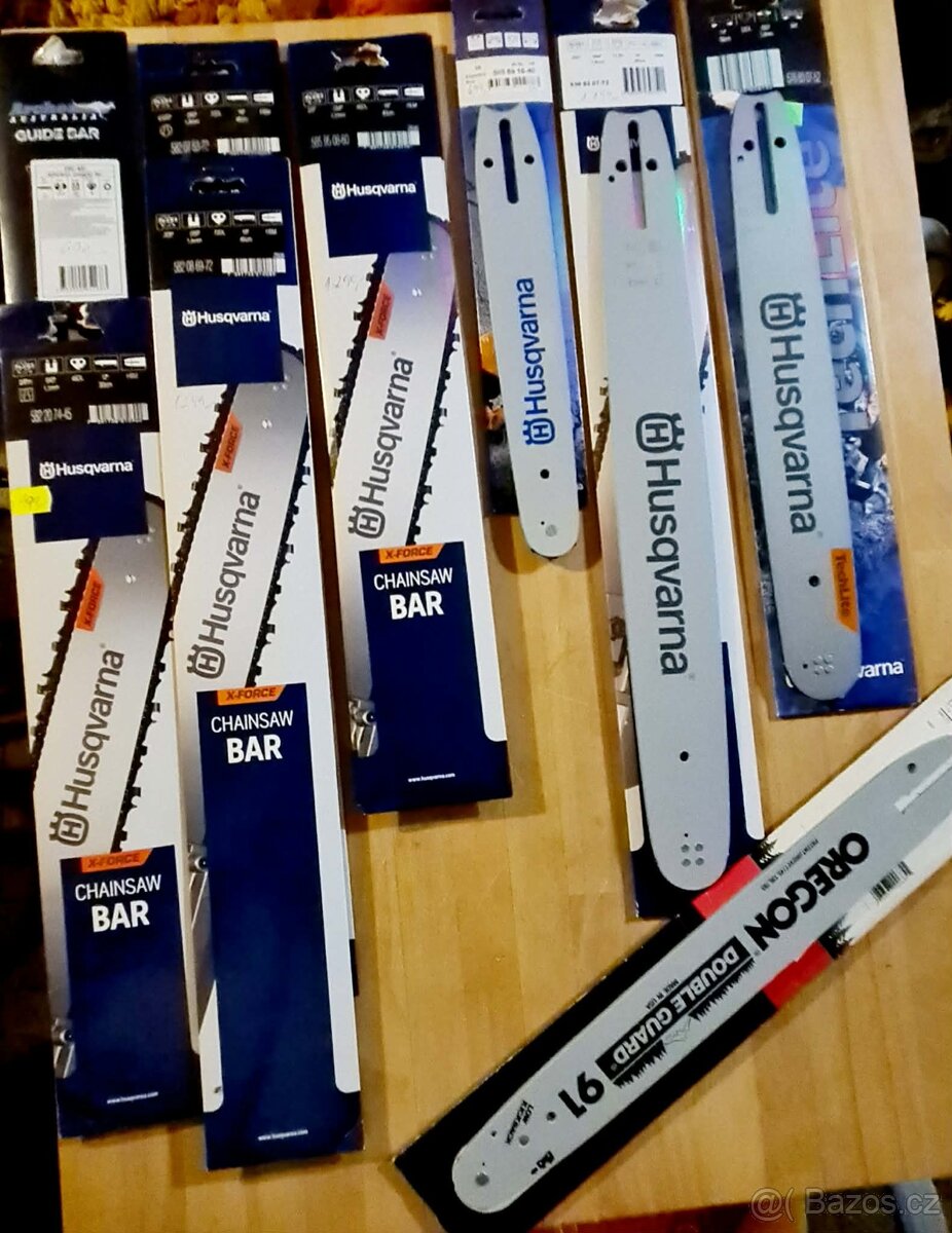 Husqvarna lišty z doprodeje - Nové - 5