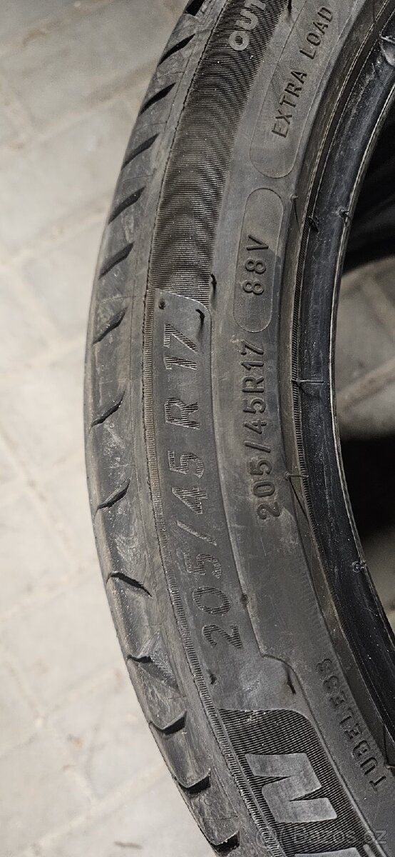 205/45 r17 Michelin - 5