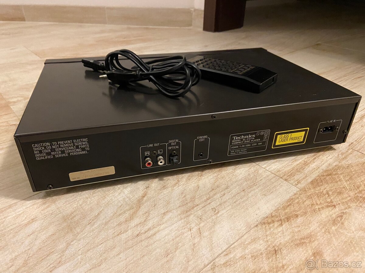 CD přehrávač Technics SL-P377A vč DO s OPTICAL OUT - 5