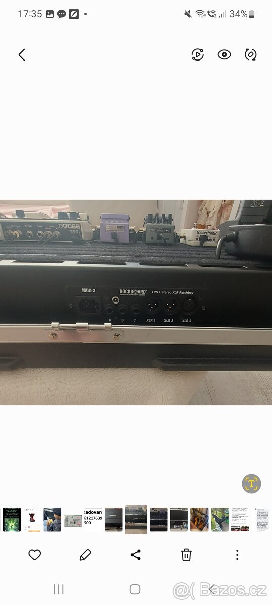 Prodam profi Pedalboard Rockboard 5.4 - 5