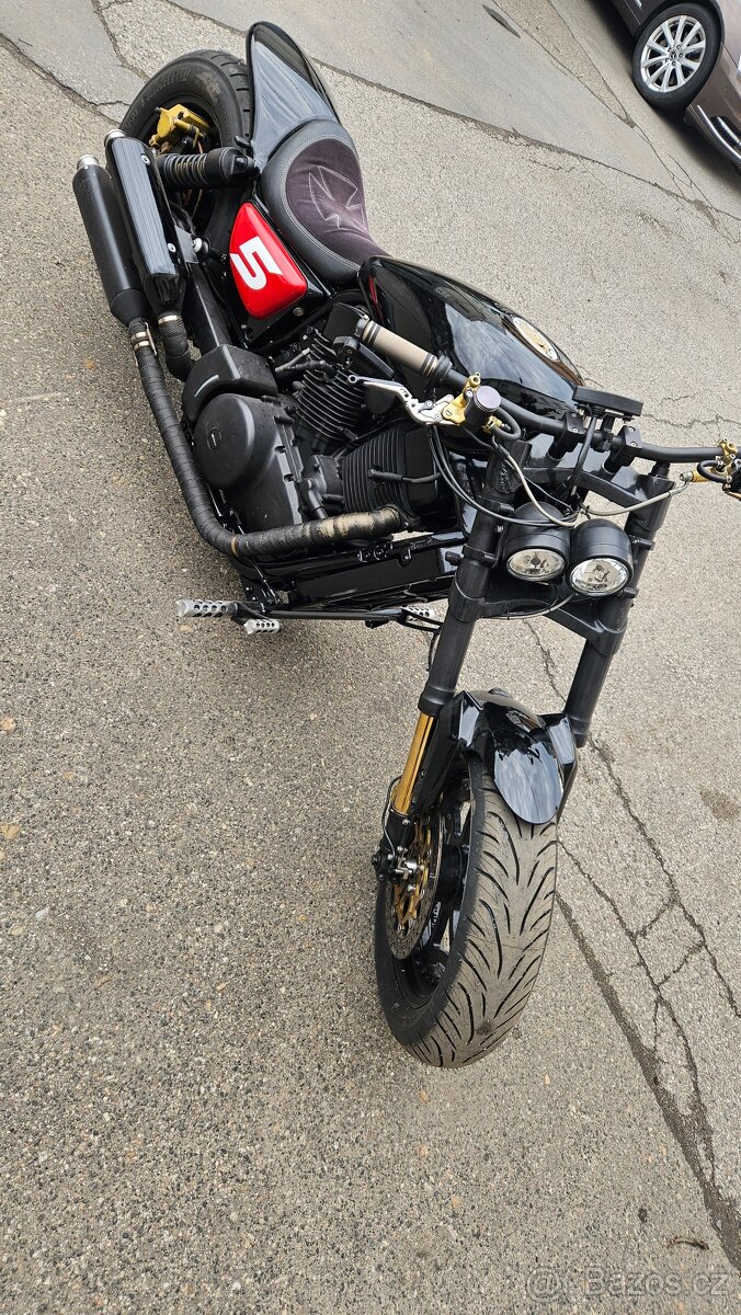 Chpper Custom Stavba Kavasaki VN1500 - 5