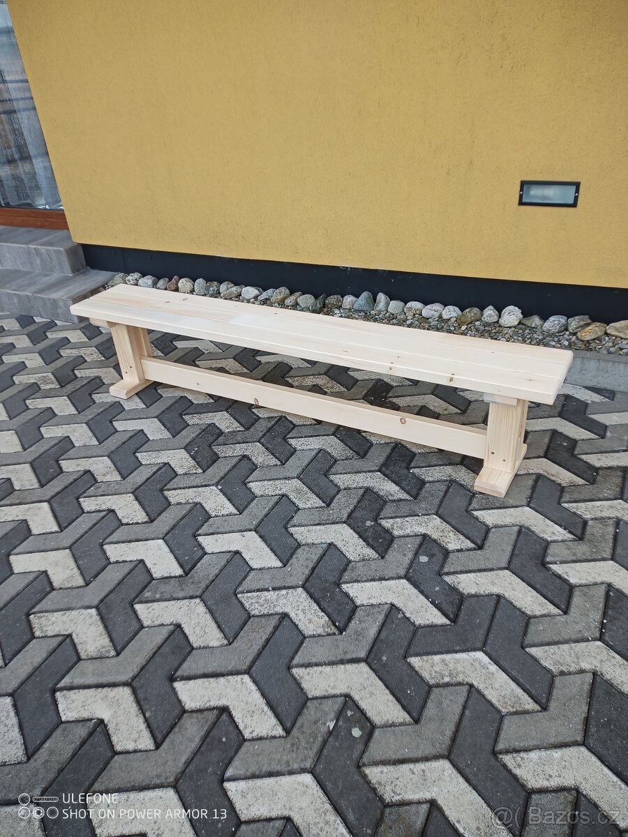 Zahradní posezení, nábytek, lavice - 5