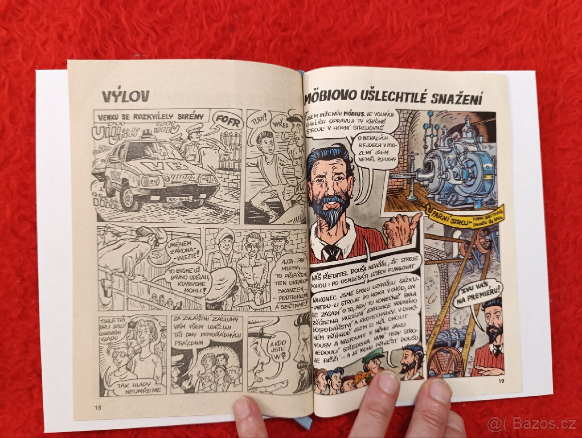 TAJEMSTVÍ STARÉ ČISTÍRNY komiks časopisu ABC - 5