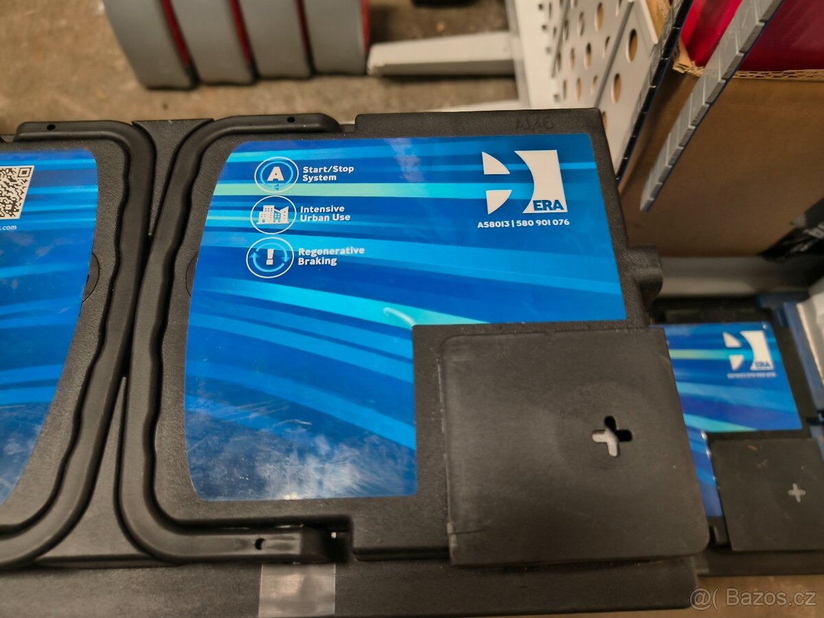 Autobaterie 80ah AGM nová 12V ERA, EXIDE, Bosch - 5