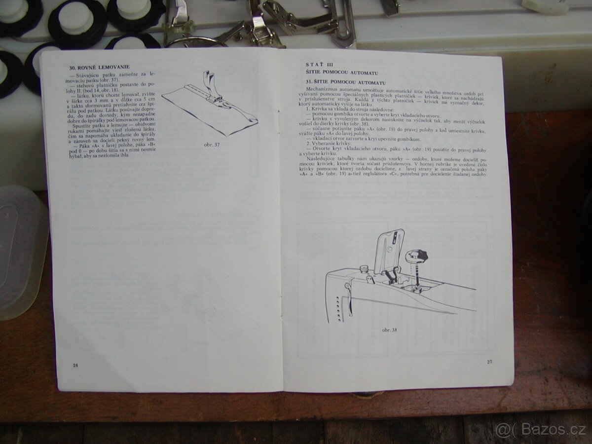 🔴Prodám. kufříkový šicí stroj - 5