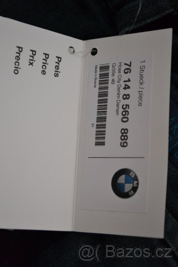 BMW CITY DENIM dámské motocyklové kalhoty vel. 48 - 5