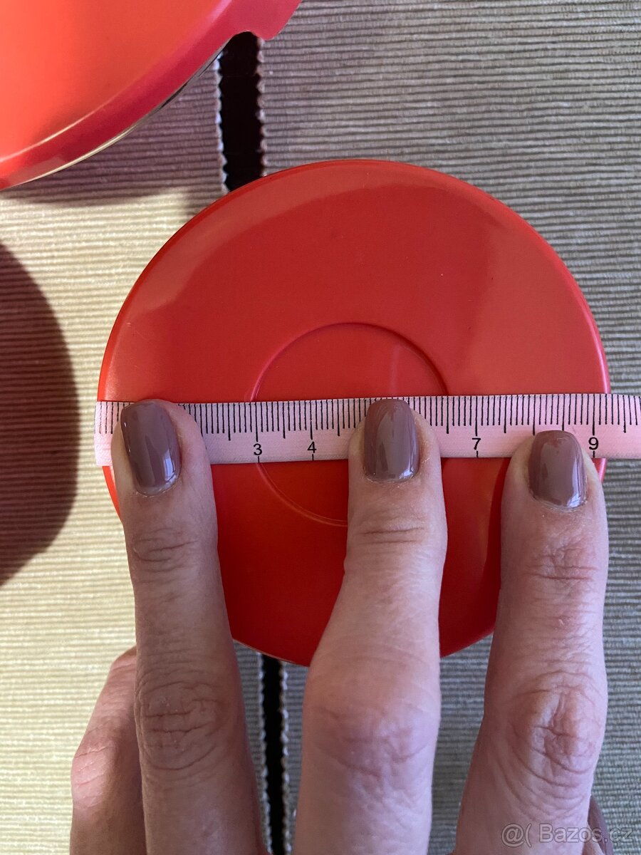 Sada 3 skleněných misek s víkem nové - 5