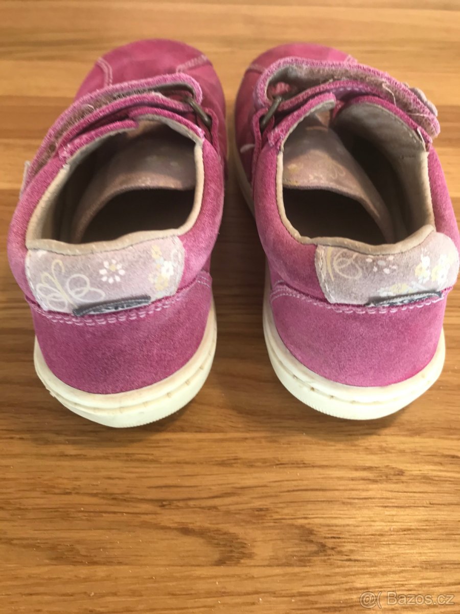 dívčí celokožené boty Pegres - 5