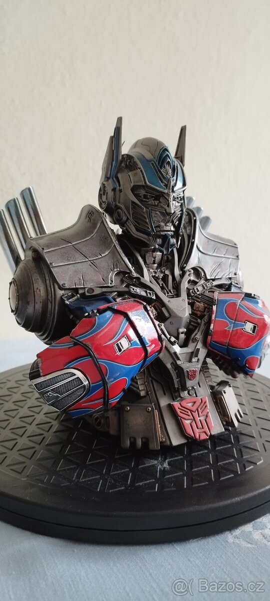 Transformers 3-4: Optimus Prime busta výrobce Prime 1 studio - 5