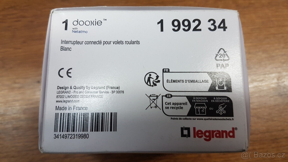 Spínač rolety LEGRAND 199234 - nový - 5