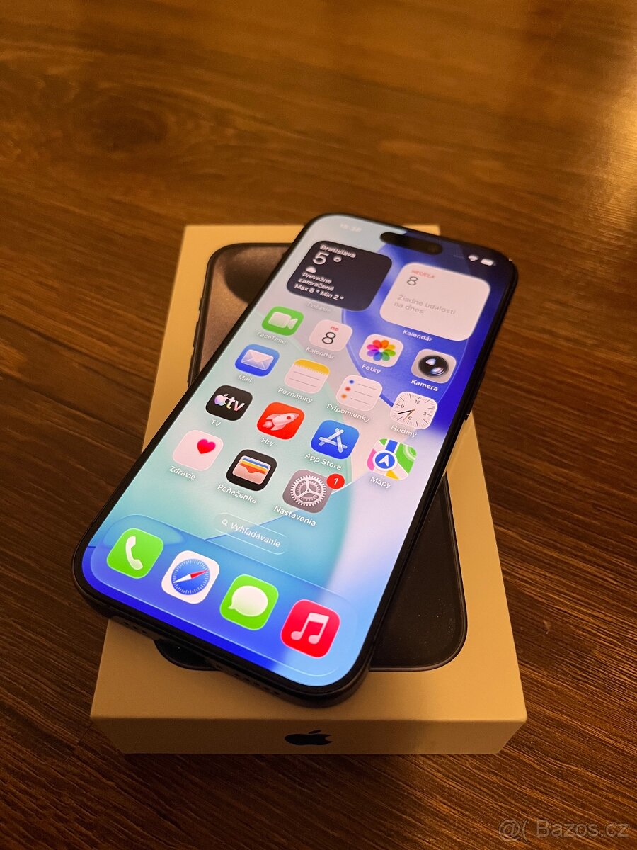 apple iphone 15 pro 128gb blue bateria 86 - 5