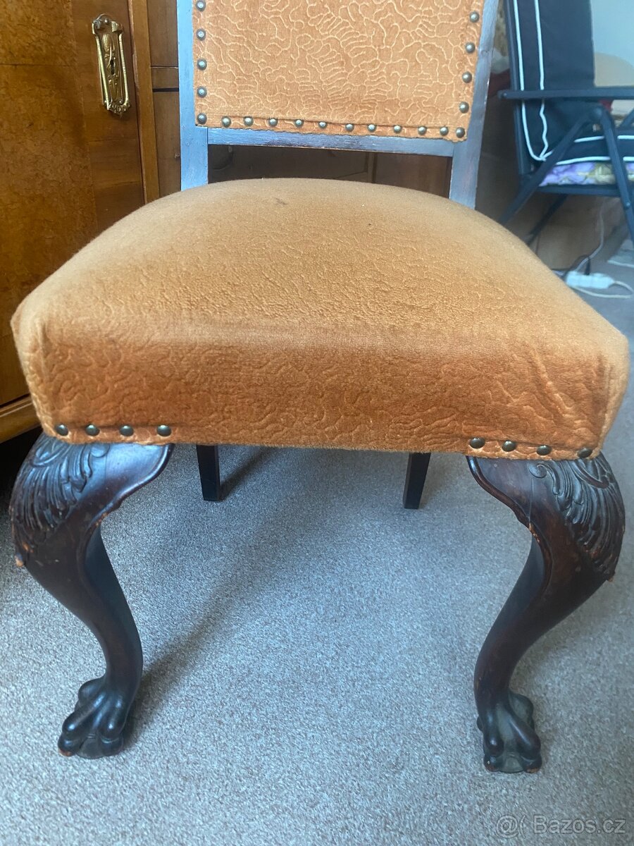 Hezký starožitný jídelní set - 5