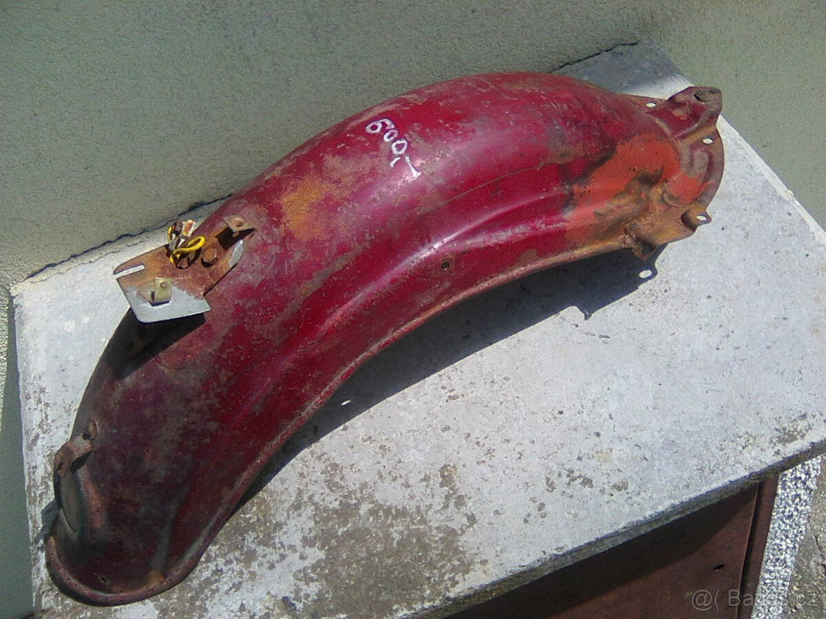 Jawa-čz 175/356-p.a z.blatník,karburator,podblatník,start.hř - 5