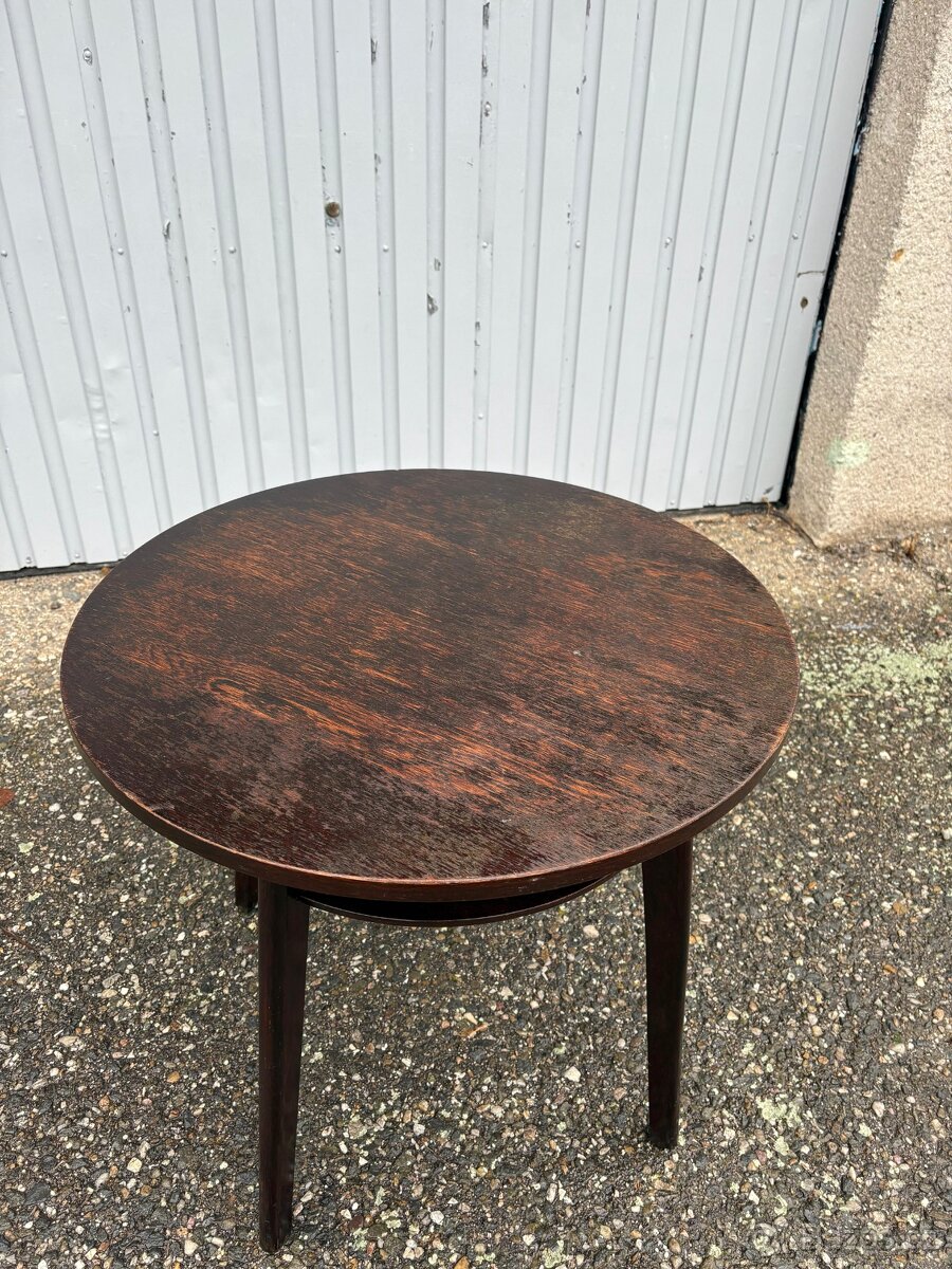 Retro kulatý konferenční stůl - 5