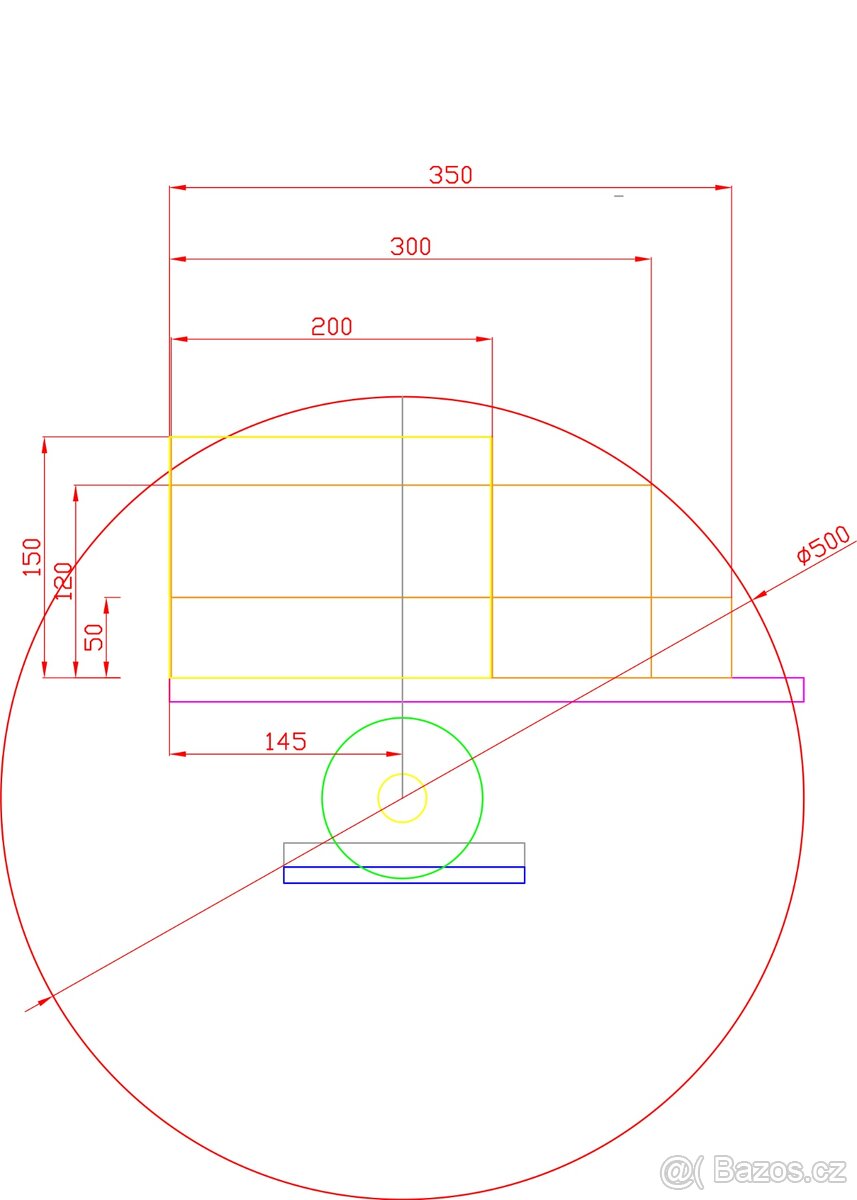Zkracovací pila KUSING SPS-500 - 5