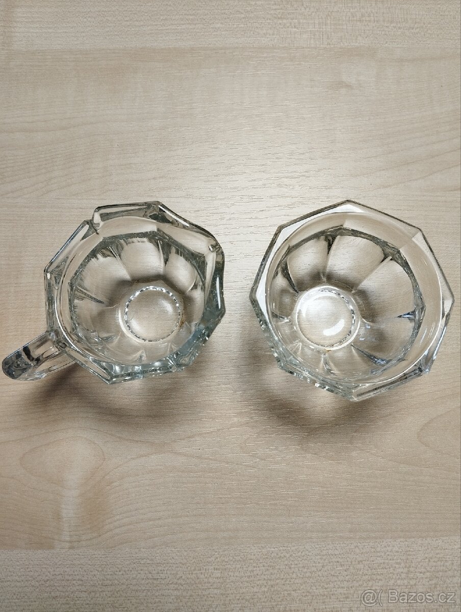 Starožitné silnostěnné sklo - 5