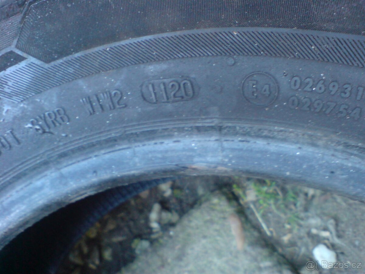 Letní pneu, 195/60/15, Barum Bravuris 5, 2x - 5