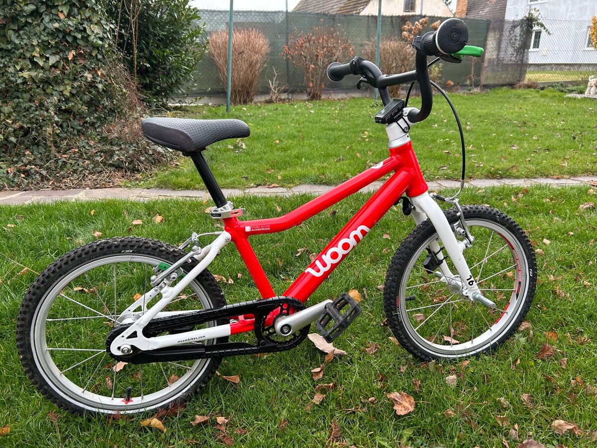 Dětské ultralehké kolo WOOM vel. 3 - 5