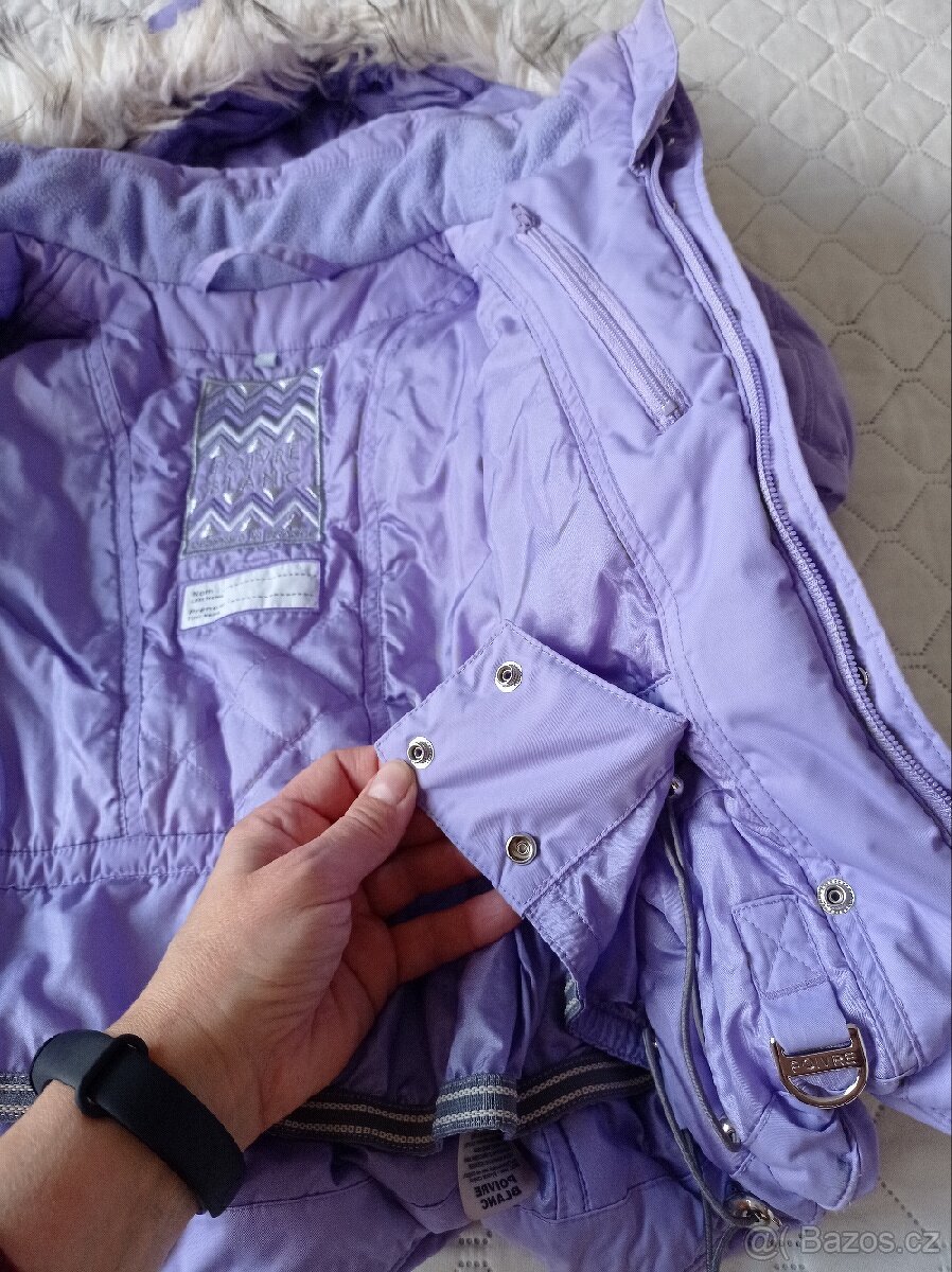 Dívčí zimní bunda, zn.Poivre Blanc, vel.6 - 5