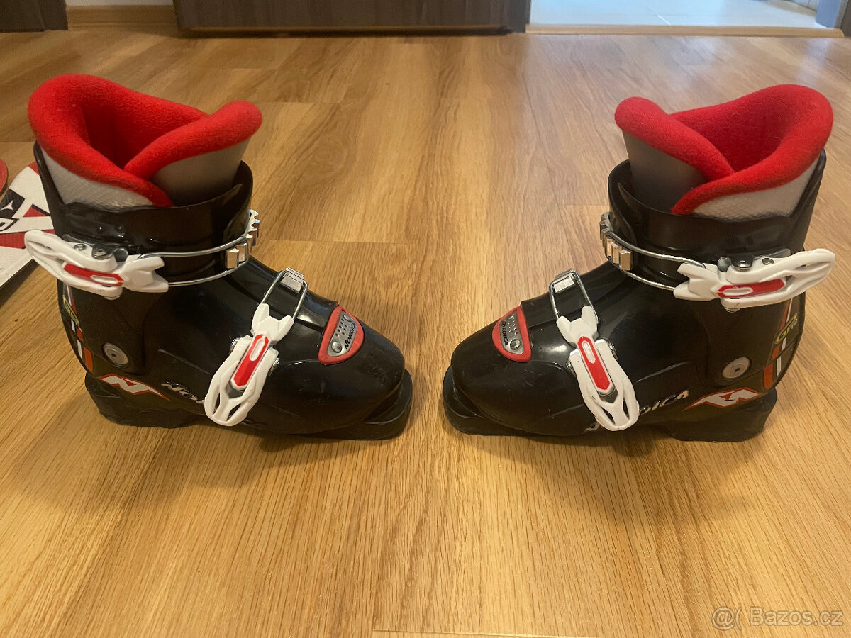 Dětské lyže 90cm + boty - 5