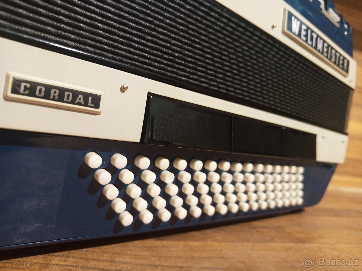 Akordeon (harmonika, heligonka) Weltmeister Cordal 80 - 5