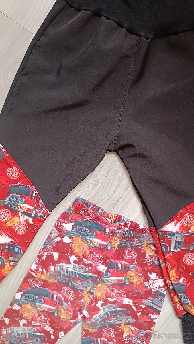 Handmade set Hasiči (soft kalhoty, atd...) - 5