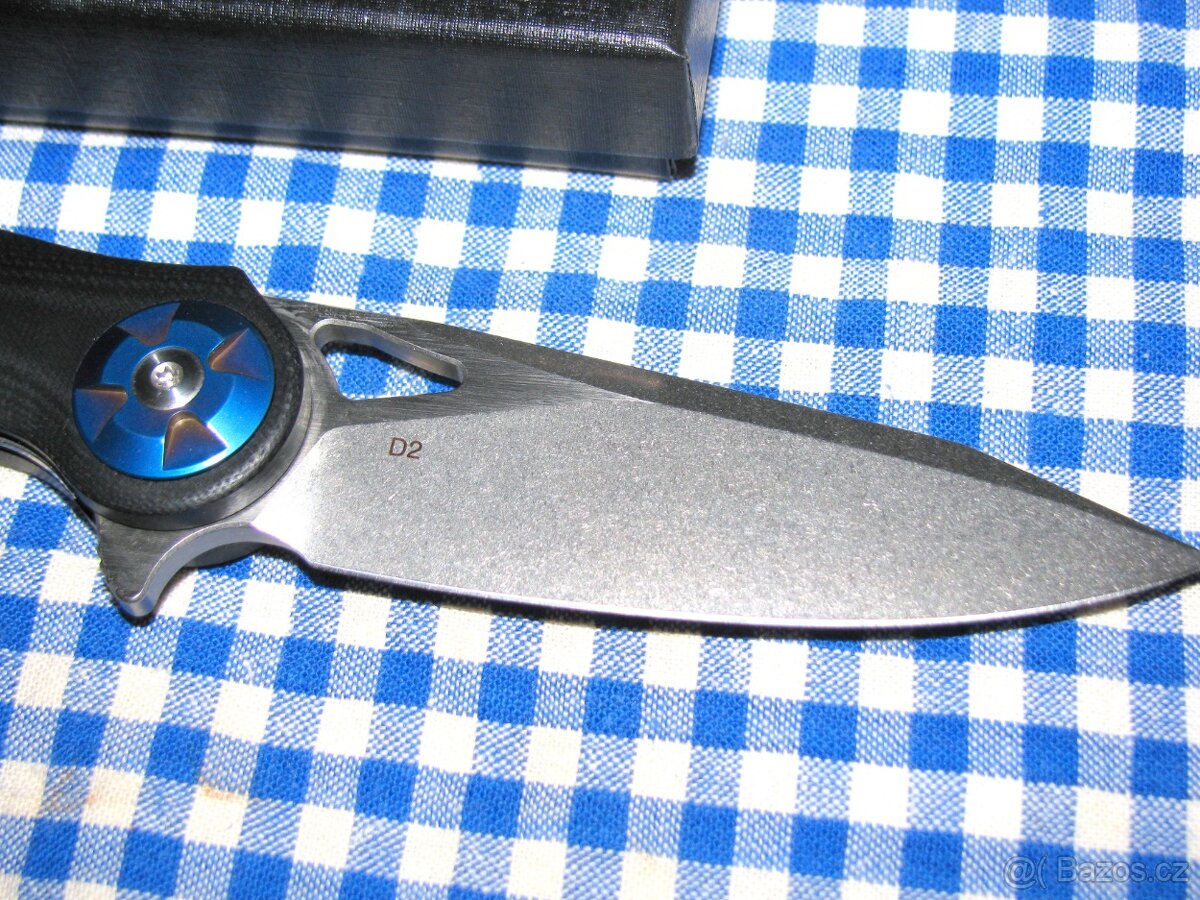 ZAVÍRACÍ NŮŽ - EAFENGROW - EF 76 / D2 / G-10 - NOVÝ - 5