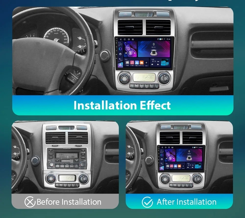 Kia sportage autorádio Podofo - 5