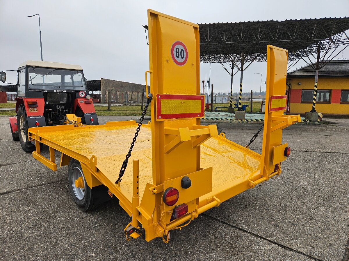 Podvalník ZDT na přepravu stavebních strojů - 5
