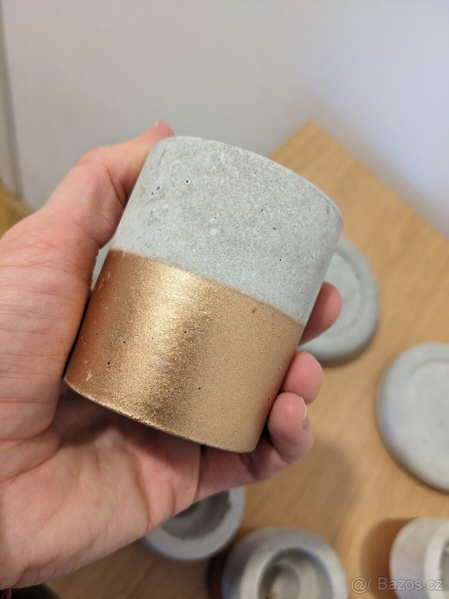 Betonové svicinky - 5