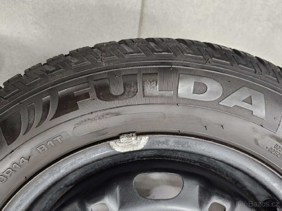 Zimní kola 165/70 R14 5x100 FULDA (ZACHOVALÉ) - 5