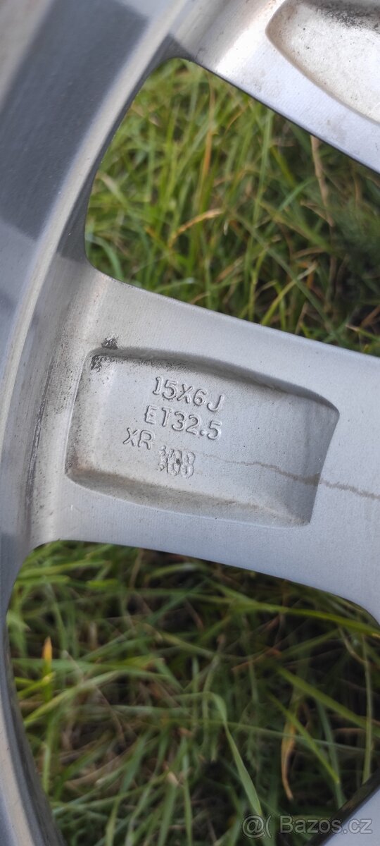 Alu kola 4x108 R15 185/60 zimní - 5