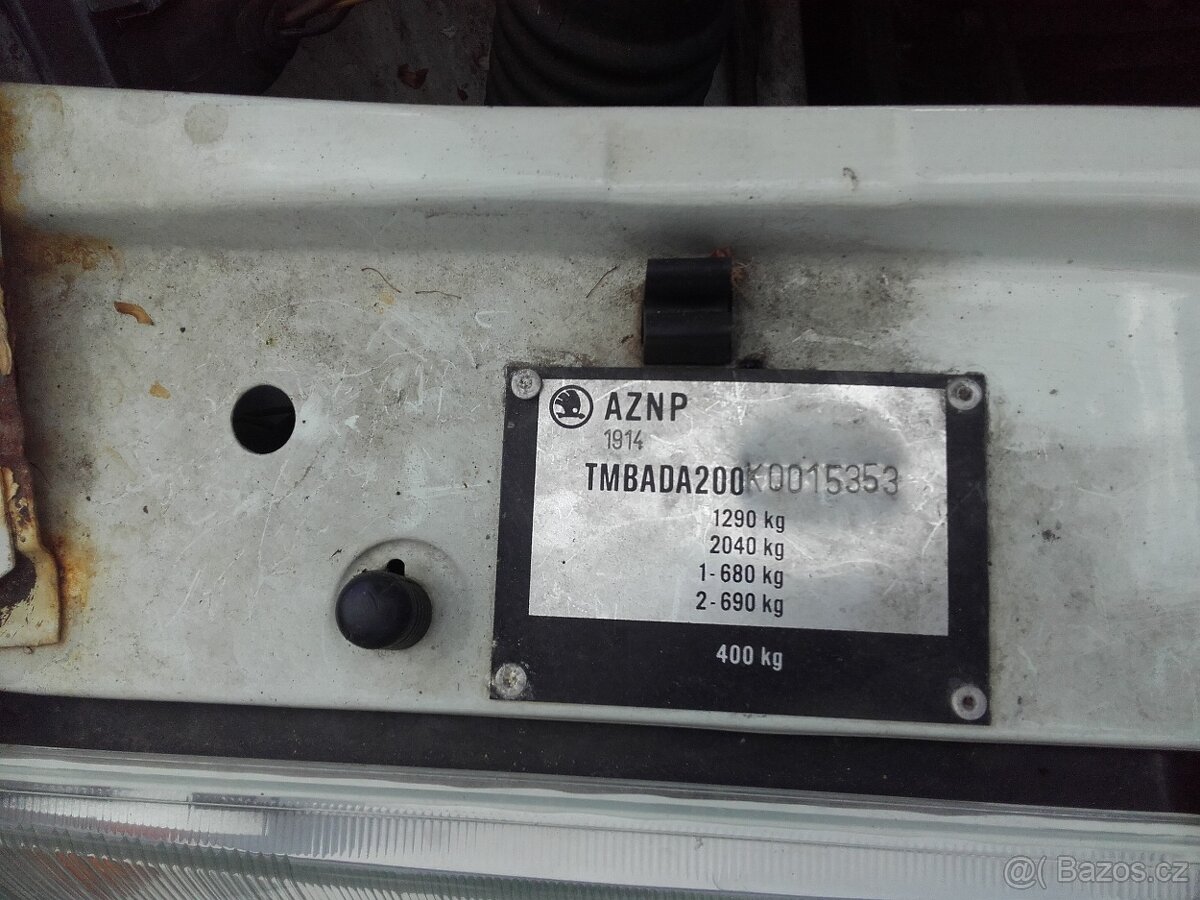 ŠKODA Favorit prosinec 1988 - 5