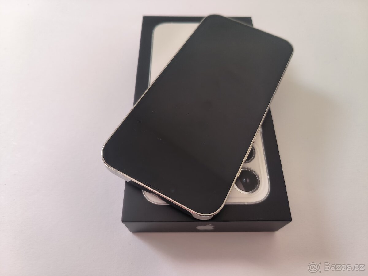 apple iphone 13 PRO 128gb Silver / Batéria 100% - 5