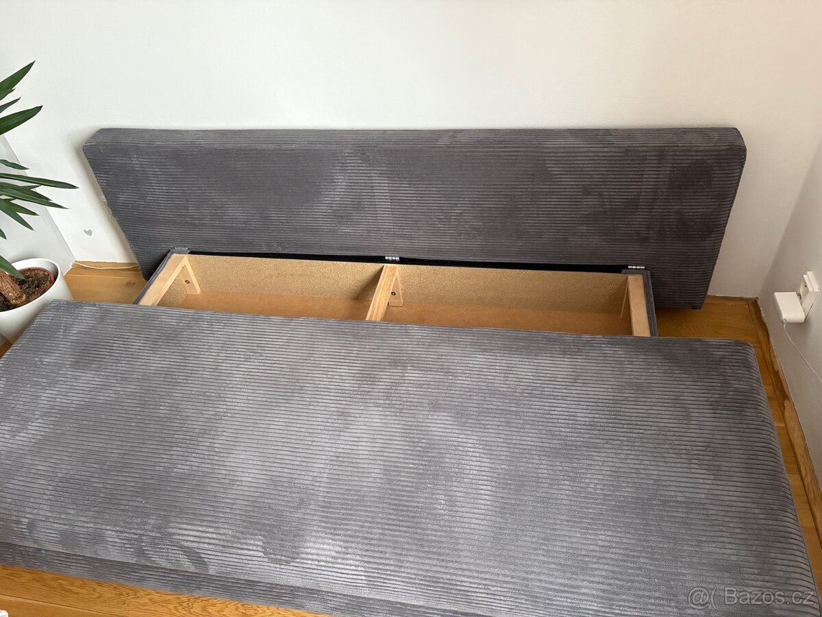 Rozkládací gauč s úložným prostorem - 5