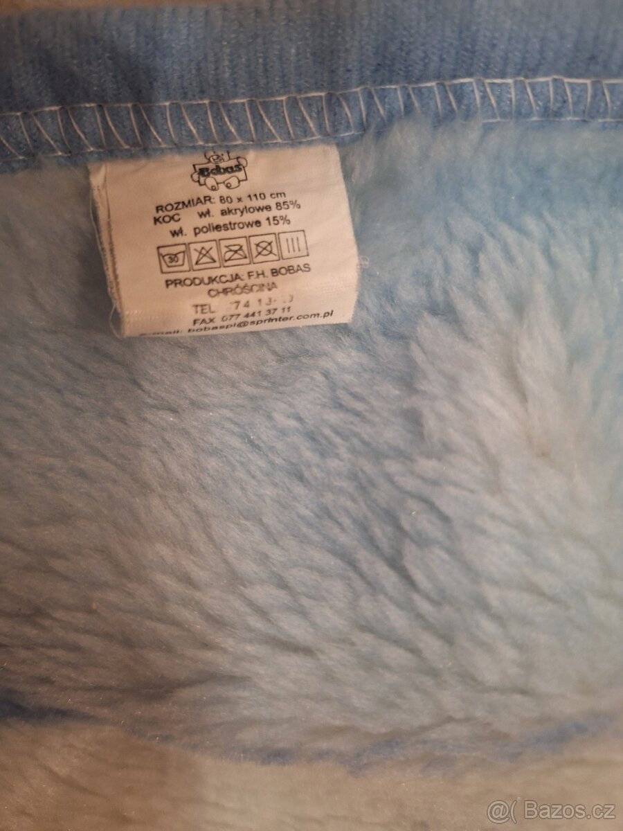 Dětská Bobas deka 80x110 cm - 5