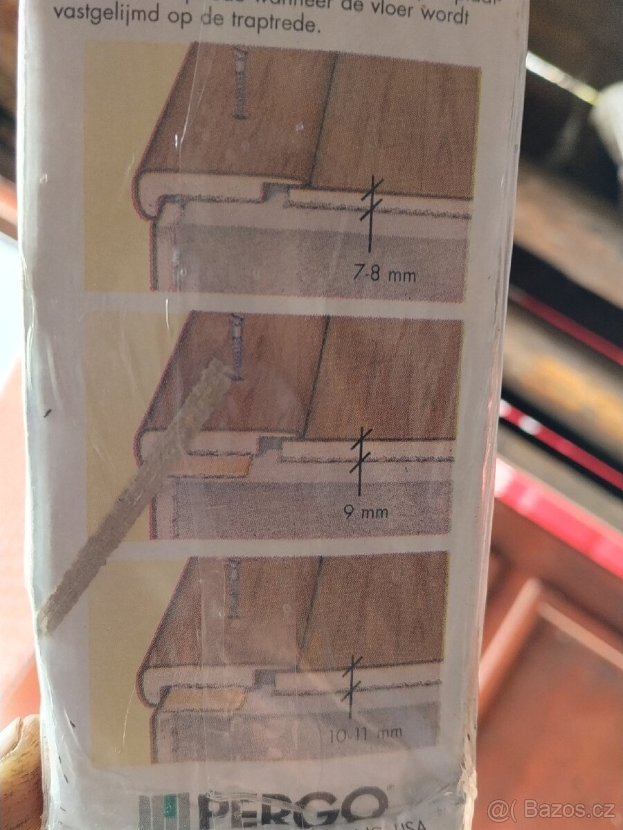 Schodová lišta Pergo 200cm - 5